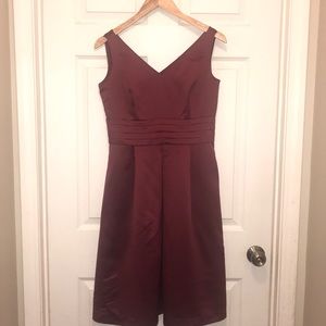 Ann Taylor Burgandy formal dress. Women’s size 4